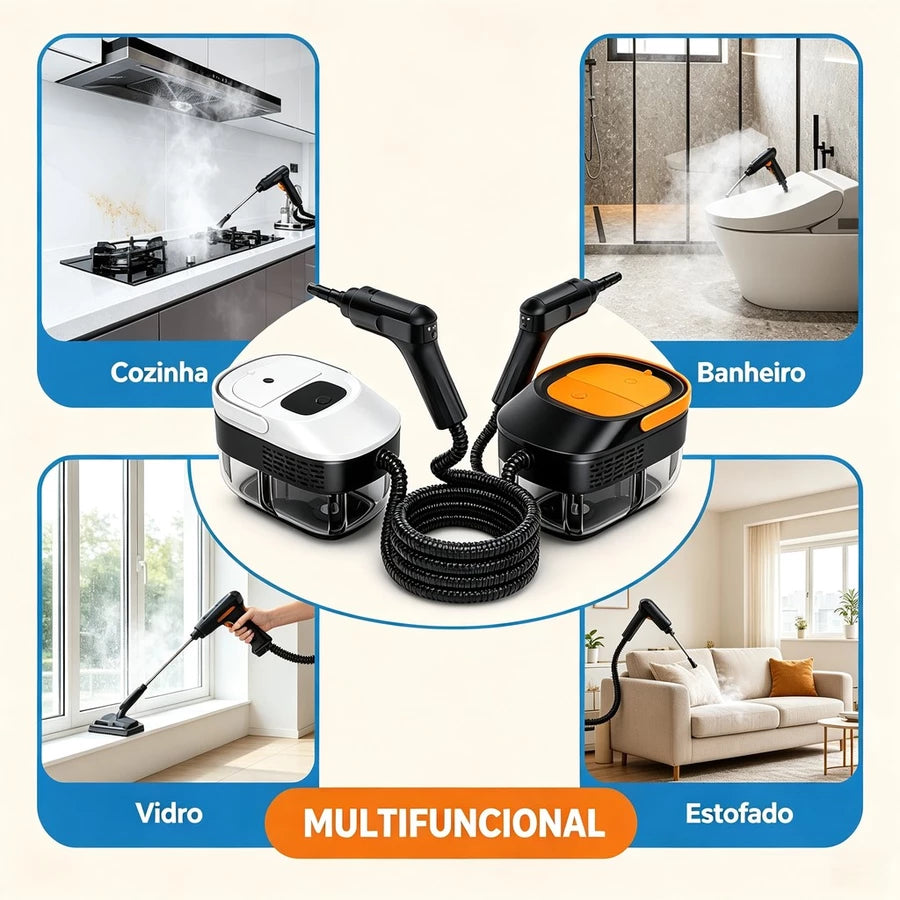 Limpiadora a Vapor Multifuncior - Oferta Especial 66% OFF Solo Hoy 🎁